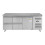 Table réfrigérée - HELLOSHOP26 - 403 L - 1 porte - 4 tiroirs - Thermostat digital 4