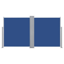 Sichtschutzfenster - HELLOSHOP26 - Retractable - 160 x 600 cm - Sichtschutz - Blau