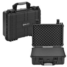 Mala para câmera - pro.tec - 40,6x33x17,4 cm - Proteção IP55 - Preta - Antichoque