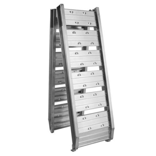Rampas de carga - HELLOSHOP26 - 182 cm - Plegable - Aluminio - 200 kg max
