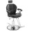 Fauteuil de coiffeur - HELLOSHOP26 - Inclinable - 150 kg - Acier - PU Noir 1