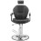 Fauteuil de coiffeur - HELLOSHOP26 - Inclinable - 150 kg - Acier - PU Noir 4