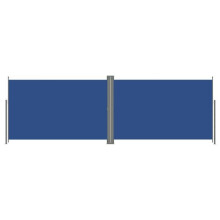 Vorspring - HELLOSHOP26 - Einziehbar - 200 x 600 cm - Sichtschutz - Blau