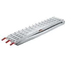 Vouwbare multi-functionele laadhelling van aluminium met botsrand 310 cm tot 540 kg grijs 16_0002136