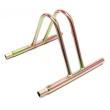 Supporto per biciclette - HELLOSHOP26 - 39,5 cm - Acciaio zincato - Montaggio a parete possibile - Pratico