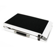 Hondengleuf - HELLOSHOP26 - 122 x 38 cm - Vouwbaar aluminium - Antislipoppervlak - 110 kg