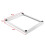 Kit de superposition - HELLOSHOP26 - 60 cm - Blanc - Universel - Charge 100 kg 1