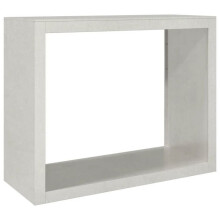 Porta lenha 100 x 40 x 80 cm aço inoxidável marrom 02_0043704