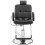 Friseurstuhl - HELLOSHOP26 - Ergonomisch - 150 kg - Höhenverstellbar - Schwarz 4