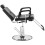 Friseurstuhl - HELLOSHOP26 - Ergonomisch - 150 kg - Höhenverstellbar - Schwarz 2