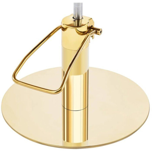 Friseurstuhl - HELLOSHOP26 - Ergonomisch - Edelstahl - 200 kg - Creme Gold 1
