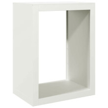 Porta lenha 60 x 40 x 80 cm aço branco 02_0043733
