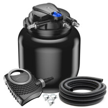Kit de filtragem 100 000 litros 55 watts UVC bomba 12000 l/h tubo 10 m 16_0001912
