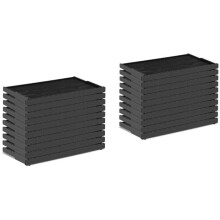 Kader bijenkorf plastic 20 stuks plastic 483 x 232 mm PE 14_0008492
