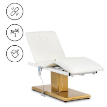 Ästhetischer Stuhl - HELLOSHOP26 - 190x65x74 cm - Tragfähigkeit 150 kg - Kunstleder - Verstellbar
