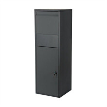 Vergrendelbare brievenbus voor pakketten op voet 46 x 45 x 140