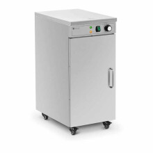 Chauffe-assiette - HELLOSHOP26 - 60 platos - Acero inoxidable - Temperatura máxima 80 C - 3 estantes incluidos