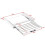 Kit de superposition - HELLOSHOP26 - 60 cm - Blanc - Porte-serviettes - Antidérapant 1