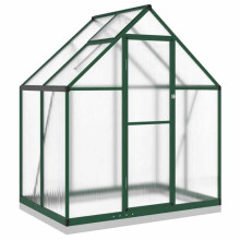 "Serra tenda abrigo planta flor legumes com estrutura de base 169 x 114 x 202 cm alumínio verde 02_0044487"