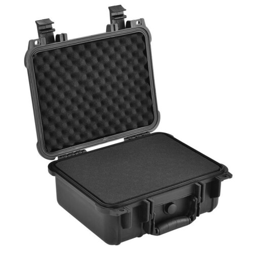 Mala para câmera - HELLOSHOP26 - Proteção IP55 - 35x29,5x15 cm - Preto - Rígida 1