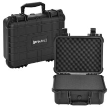 Mala para câmera - HELLOSHOP26 - Proteção IP55 - 35x29,5x15 cm - Preto - Rígida