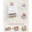 Badmeubel - HELLOSHOP26 - 2 lades - Verstelbare scheider - Rieten manden - Wit MDF 3