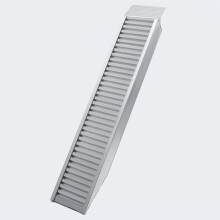 Vouwbare multifunctionele laadklep van aluminium met botsingrail 161 cm tot 2025 kg grijs 3416072