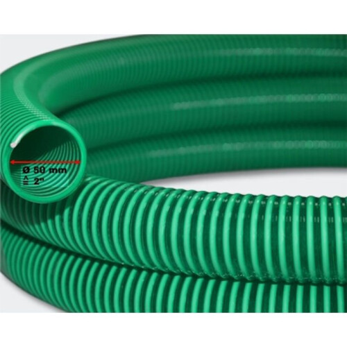 Tubo de piscina com 5 metros 2 polegadas - 50,8 mm verde jardim bricolagem 4216382