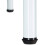 Cabideiro de roupas com varão 166 cm branco 13_0002132 3
