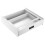 Kit de superposition pour lave linge seche linge standard 60 cm avec tiroir blanc 1