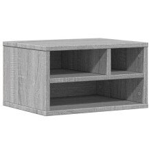 Supporto per stampante tavolo mobile da ufficio sonoma 40 x 32 x 22,5 cm legno ingegnerizzato grigio 02_0044781