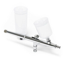 Aerographe professionnel regulation double buse aiguille 0,3 mm