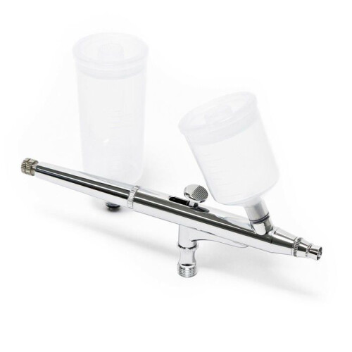 Aerographe professionnel regulation double buse aiguille 0,3 mm