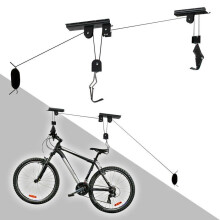 Supporto ascensore per bicicletta 20 kg porta-biciclette per la gestione del garage e lo stoccaggio a soffitto 16_0002853