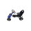 Go-kart per bambini a pedali blu 89 cm 0102003 2