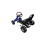 Go-kart per bambini a pedali blu 89 cm 0102003 3