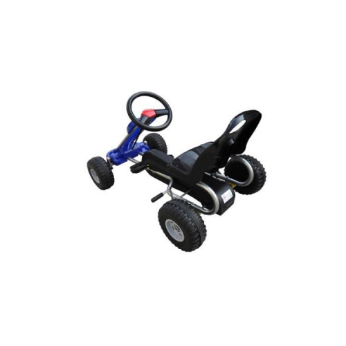 Go-kart per bambini a pedali blu 89 cm 0102003 2
