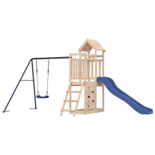 Spielplatz im Freien 434 x 186 x 214 cm aus massivem Kiefernholz