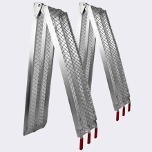 Set van 2 opvouwbare aluminium laadramen met botsrails 226 cm tot 680 kg 3416087