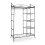 Penderie com capa 172 cm metal preto 13_0001960 1