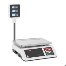 Kontrollwaage 15 kg / 2 g - LCD - Anzeige auf Stativ 14_0000603