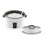 Cuiseur à riz - HELLOSHOP26 - 23L - 2950 Watts - Acier inoxydable - Multicolore 2