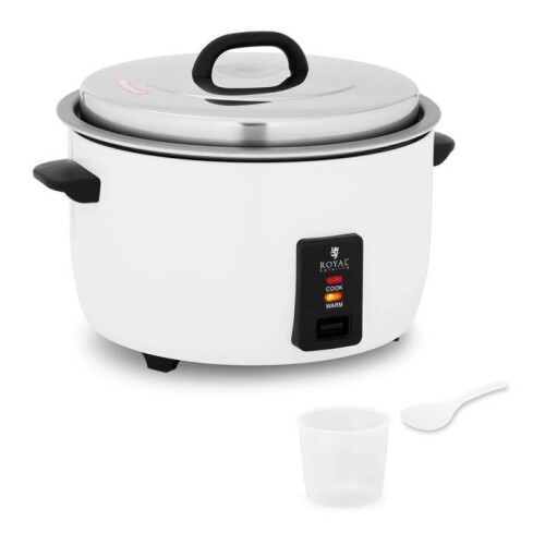 Cuiseur à riz - HELLOSHOP26 - 19 litres - 2650 watts - Inox - Cuisson vapeur