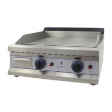 Piastra a gas - 65cm - propano/butano - 30mbar acciaio inox professionale 3614044