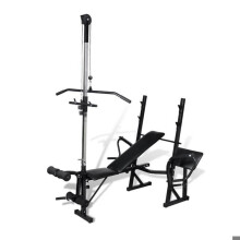 Vollständige Krafttrainingsbank Gerät mit geführter Last Sport Fitness Krafttraining 0702056