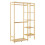 Perchero de ropa de bambú 145 x 90 x 30 cm 03_0008131 3