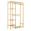 Perchero de ropa de bambú 145 x 90 x 30 cm 03_0008131 1