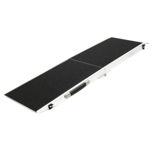 Rampe per cane - HELLOSHOP26 - 183 x 48 cm - Alluminio - Pieghevole - Antiscivolo