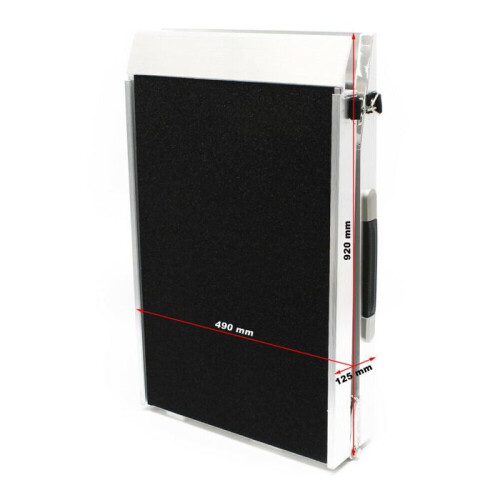 Rampe per cane - HELLOSHOP26 - 183 x 48 cm - Alluminio - Pieghevole - Antiscivolo 2