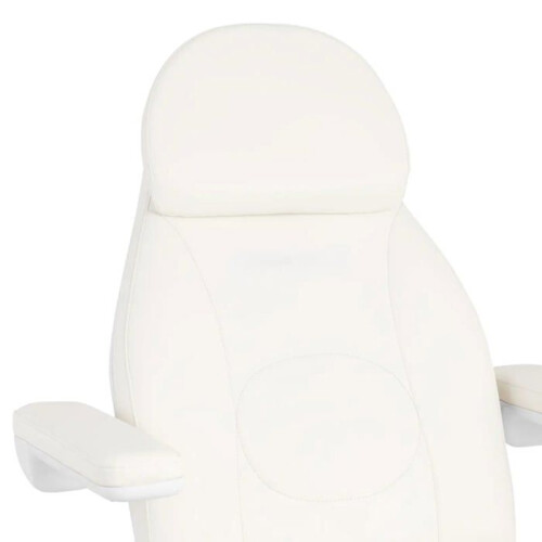 Fauteuil esthétique électrique - HELLOSHOP26 - 300W - Blanc - Capacité 150kg - Réglable 1
